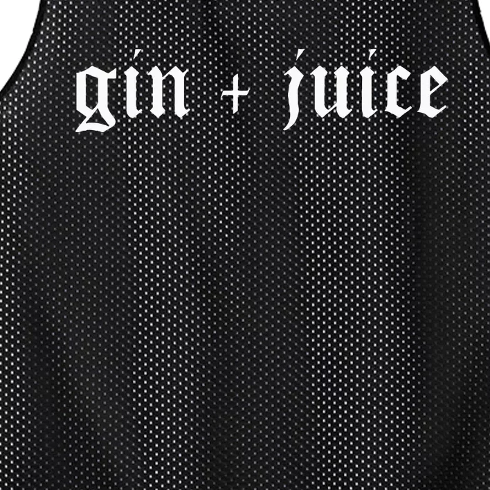 Fo Shizzle Gin + Juice Mesh Reversible Basketball Jersey Tank