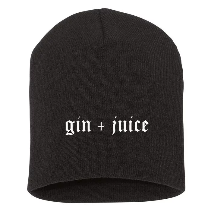 Fo Shizzle Gin + Juice Short Acrylic Beanie