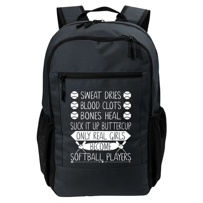 Funny Softball Gift Coach Player Dad Mom Son Cute Gift Daily Commute Backpack