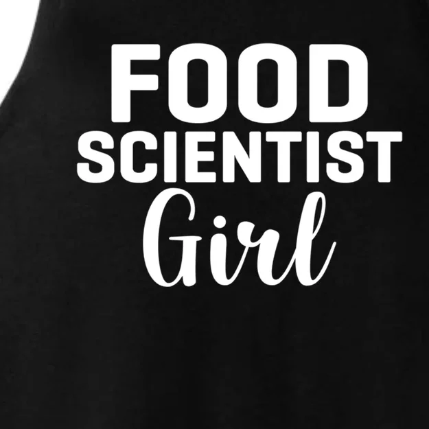 Food Scientist Gift Ladies Tri-Blend Wicking Tank