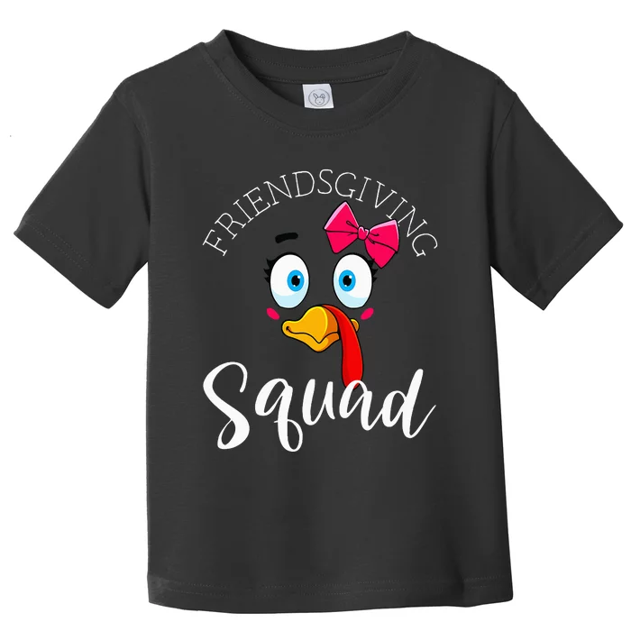 Friendsgiving Squad Gifts Happy Thanksgiving Toddler T-Shirt