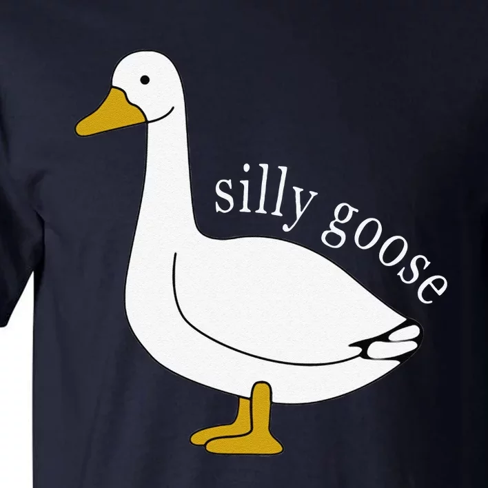 Funny Silly Goose Cute Goose Xmas Family Matching Clothing Tall T-Shirt