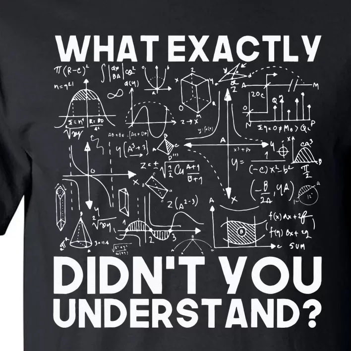 Funny Science Gift Idea Physicist Math Physics Tall T-Shirt