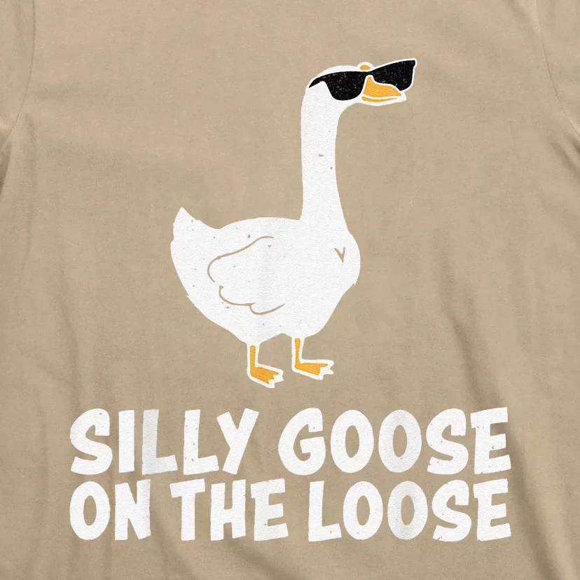 Funny Silly Goose On The Loose T-Shirt