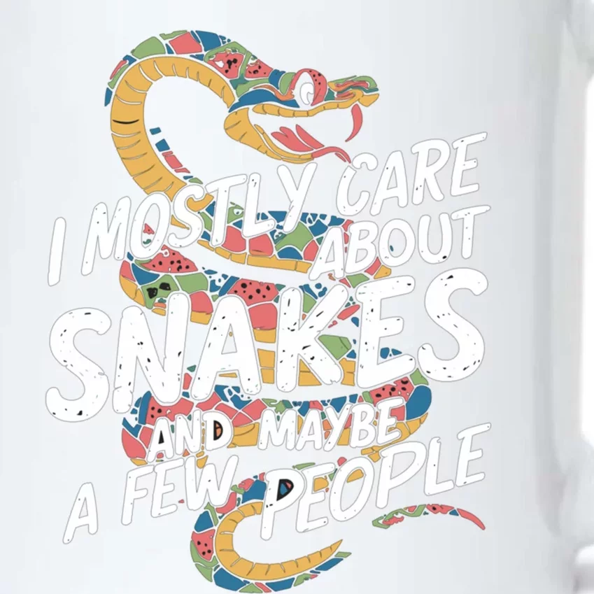 Funny Snakes Great Gift Black Color Changing Mug