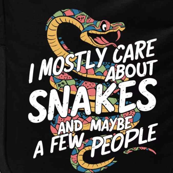 Funny Snakes Great Gift Impact Tech Backpack