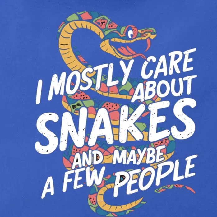 Funny Snakes Great Gift Zip Tote Bag