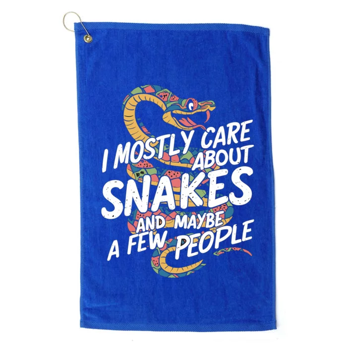 Funny Snakes Great Gift Platinum Collection Golf Towel