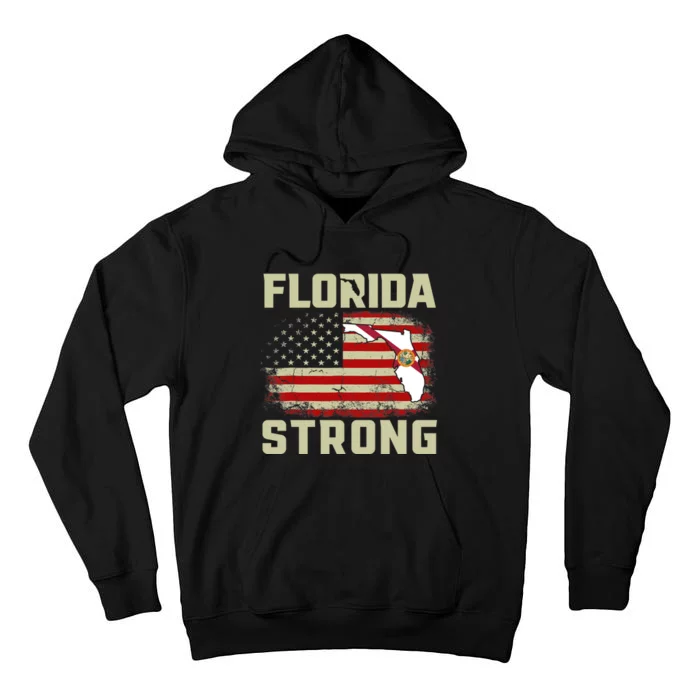 Florida Strong Hurricane Ian Support Florida Tall Hoodie