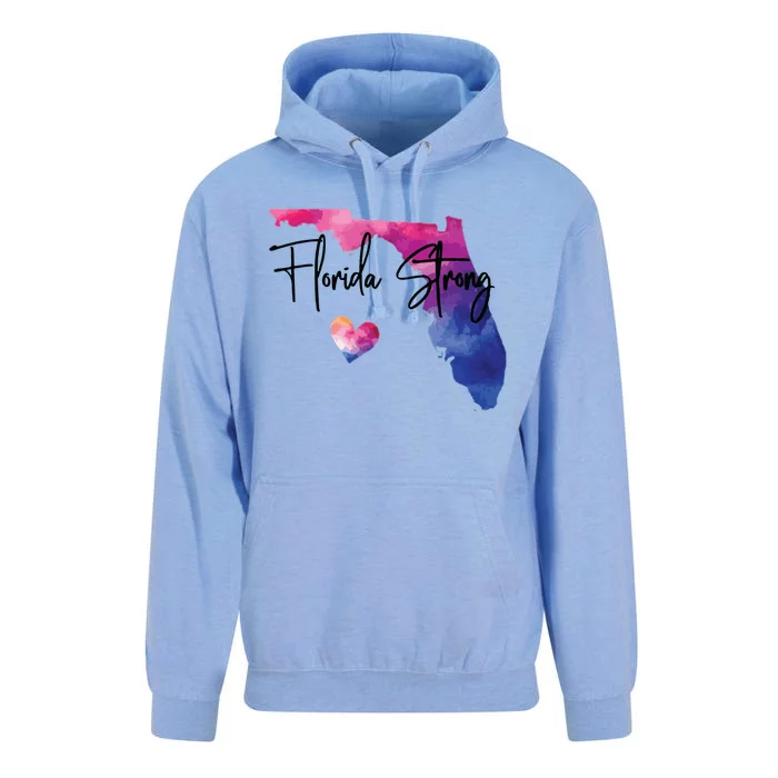 Florida Strong Hurricane Helene Unisex Surf Hoodie