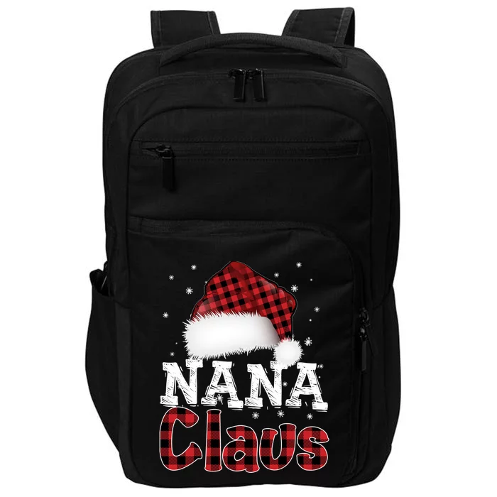 Fun Santa Hat Christmas Costume Family Matching Nana Claus Meaningful Gift Impact Tech Backpack