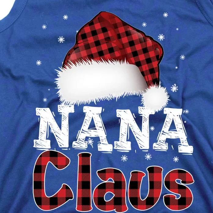 Fun Santa Hat Christmas Costume Family Matching Nana Claus Meaningful Gift Tank Top