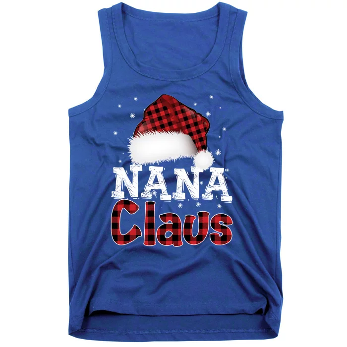 Fun Santa Hat Christmas Costume Family Matching Nana Claus Meaningful Gift Tank Top