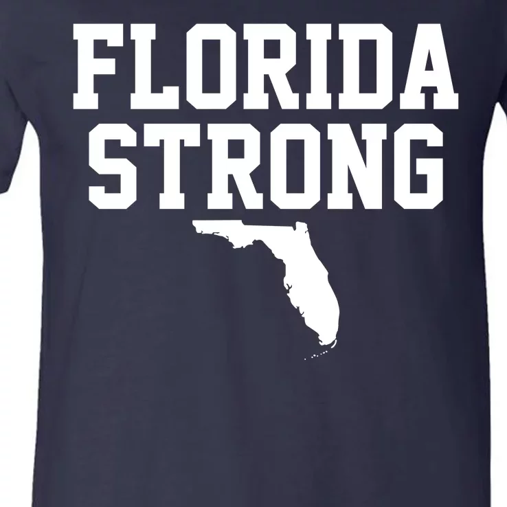 Florida Strong Hurricane Milton V-Neck T-Shirt