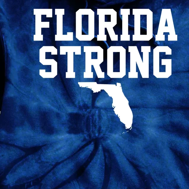 Florida Strong Hurricane Milton Tie Dye Hoodie