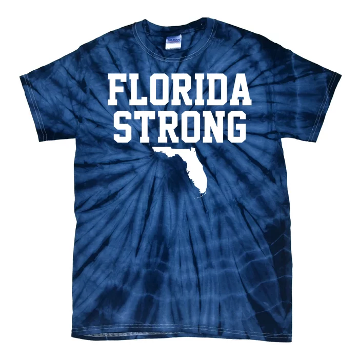 Florida Strong Hurricane Milton Tie-Dye T-Shirt