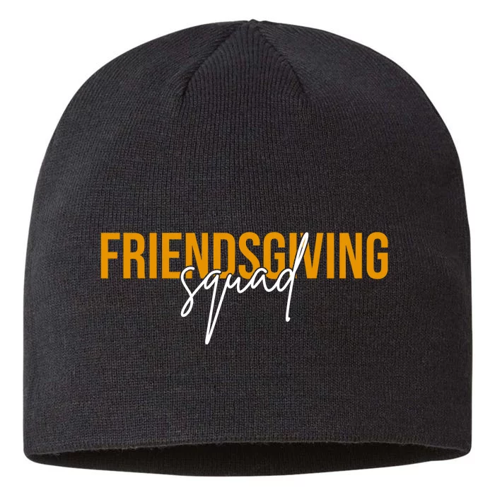 Friendsgiving Squad Holiday Gift 8 1/2in Sustainable Knit Beanie