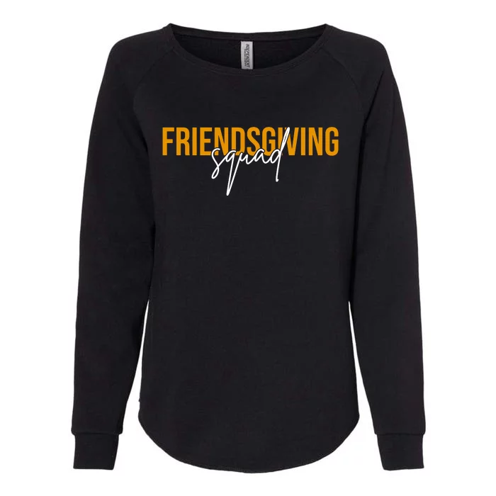 Friendsgiving Squad Holiday Gift Womens California Wash Sweatshirt