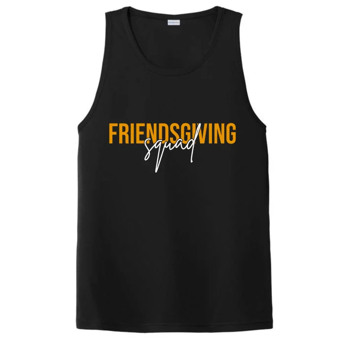 Friendsgiving Squad Holiday Gift Performance Tank