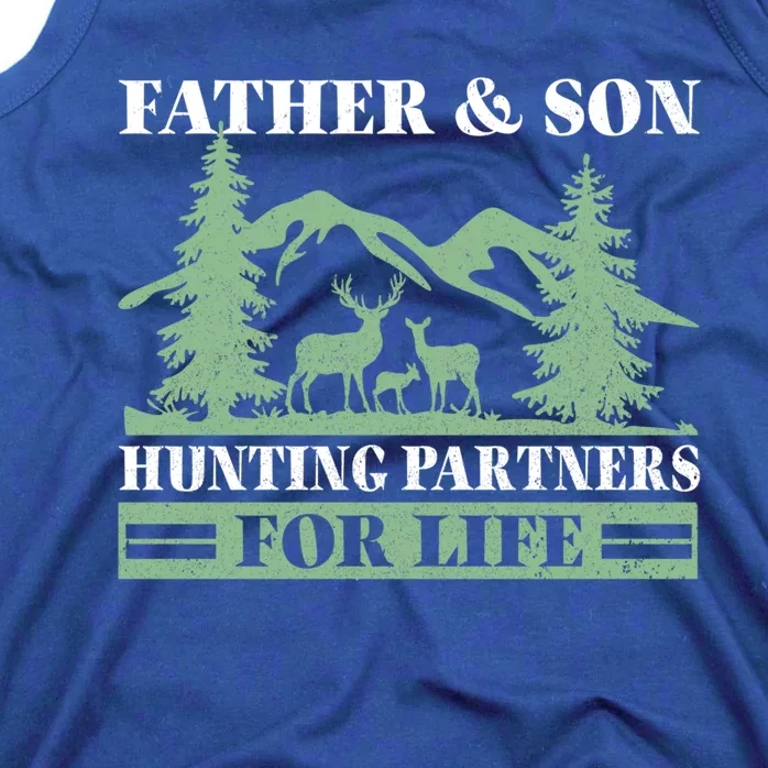 Father Son Hunting Partners For Life Funny Hunting Meaningful Gift Tank Top