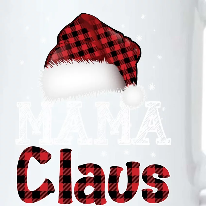 Fun Santa Hat Christmas Costume Family Matching Mama Claus Gift Black Color Changing Mug