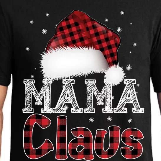 Fun Santa Hat Christmas Costume Family Matching Mama Claus Gift Pajama Set