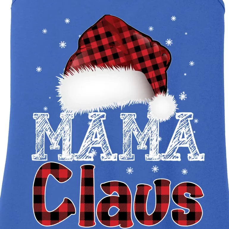 Fun Santa Hat Christmas Costume Family Matching Mama Claus Gift Ladies Essential Tank