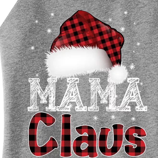 Fun Santa Hat Christmas Costume Family Matching Mama Claus Gift Women’s Perfect Tri Rocker Tank