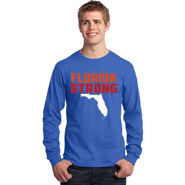 Florida Strong Hurricane Ian Support Florida Tall Long Sleeve T-Shirt