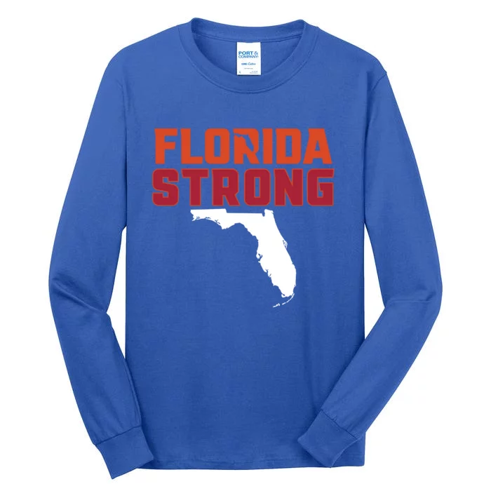 Florida Strong Hurricane Ian Support Florida Tall Long Sleeve T-Shirt