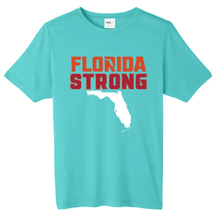 Florida Strong Hurricane Ian Support Florida ChromaSoft Performance T-Shirt