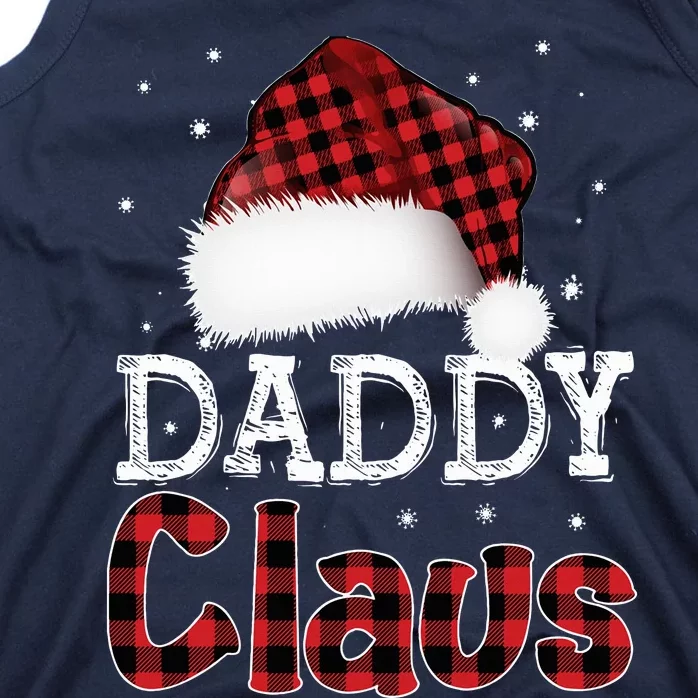 Fun Santa Hat Christmas Costume Family Matching Daddy Claus Tank Top