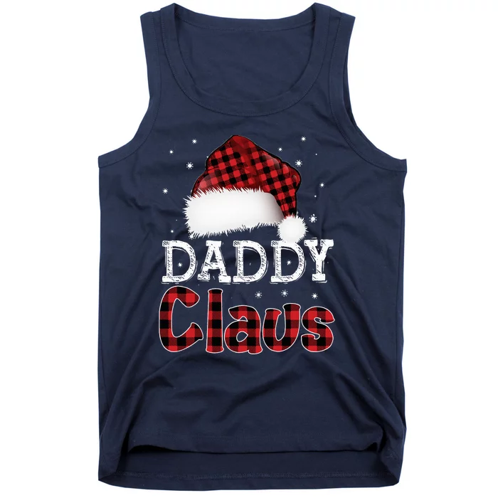 Fun Santa Hat Christmas Costume Family Matching Daddy Claus Tank Top