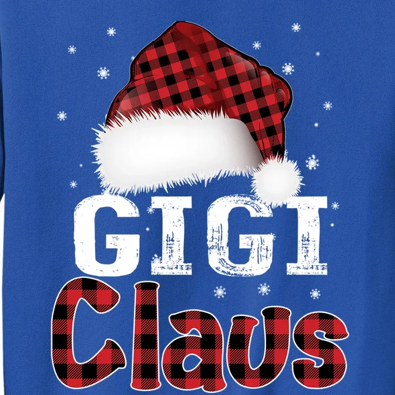 Fun Santa Hat Christmas Costume Family Matching Gigi Claus Gift Sweatshirt