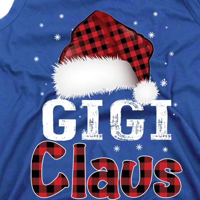 Fun Santa Hat Christmas Costume Family Matching Gigi Claus Gift Tank Top