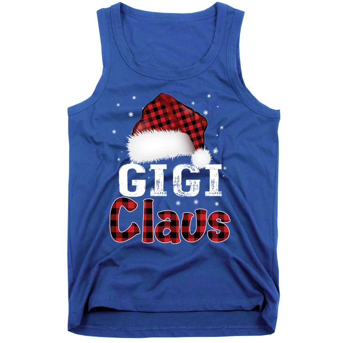 Fun Santa Hat Christmas Costume Family Matching Gigi Claus Gift Tank Top