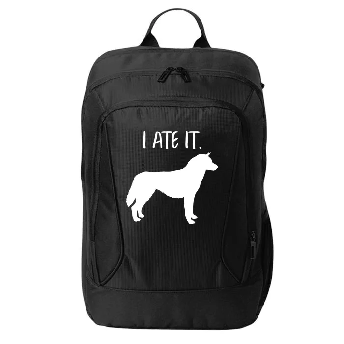 Funny Siberian Husky Dog Dad Mom Owner Lover City Backpack