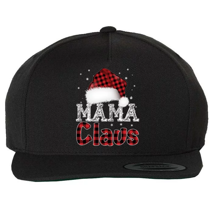 Fun Santa Hat Christmas Costume Family Matching Mama Claus Great Gift Wool Snapback Cap