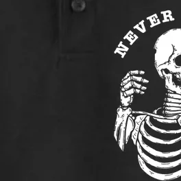 Funny Skull Halloween Outfit For Never Better Skeleton Dry Zone Grid Performance Polo