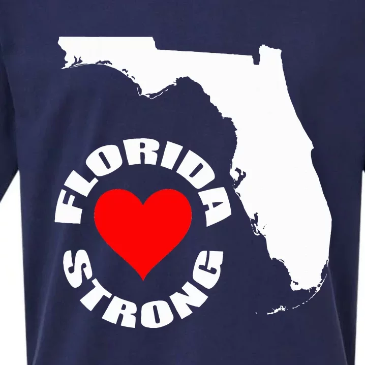 Florida Strong Heart Floridastrong Sueded Cloud Jersey T-Shirt