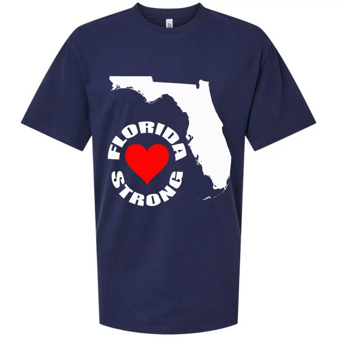 Florida Strong Heart Floridastrong Sueded Cloud Jersey T-Shirt