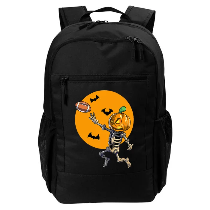 Football Skeleton Halloween Football Halloween Daily Commute Backpack