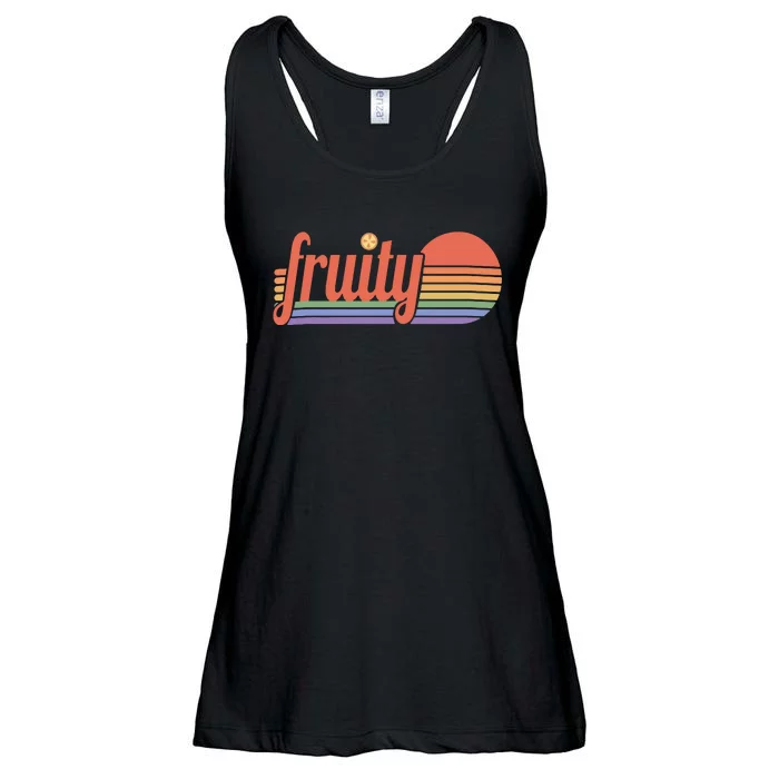 Fruity Sapphic Historical Lesbian Ladies Essential Flowy Tank