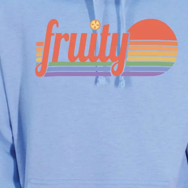 Fruity Sapphic Historical Lesbian Unisex Surf Hoodie