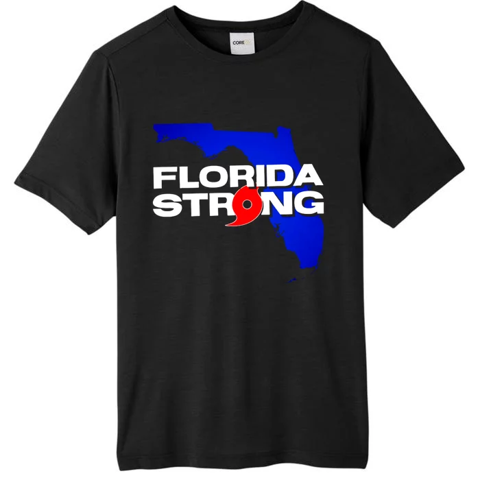 Florida Strong Hurricane Ian Support Football ChromaSoft Performance T-Shirt