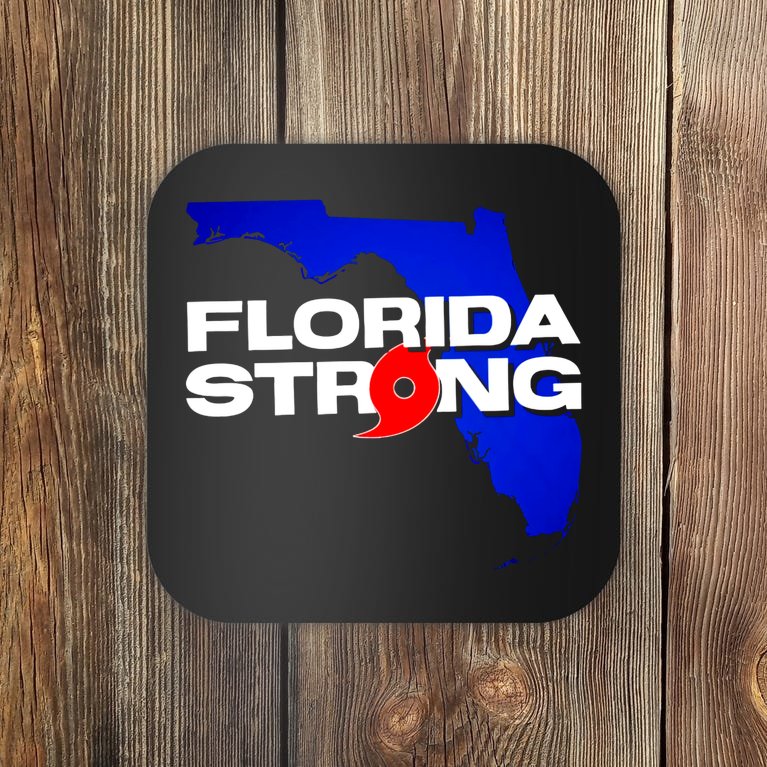 Florida Strong Hurricane Ian Support Football Coaster