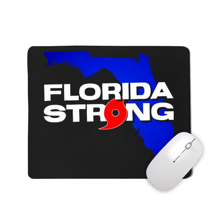 Florida Strong Hurricane Ian Support Football Mousepad