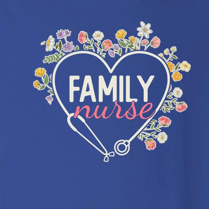 Floral Stethoscope Heart Nursing Family Nurse Great Gift Toddler Long Sleeve Shirt