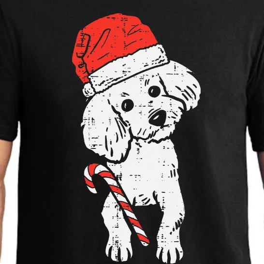 Festive Santa Hat for your Poodle Perfect for Christmas! Pajama Set