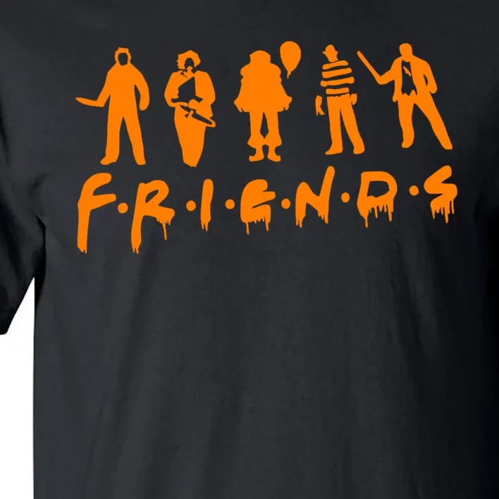 Friends Scary Horror Halloween Tall T-Shirt